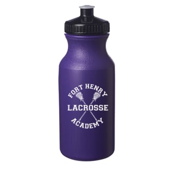 20 oz Water Bottle with Push Cap