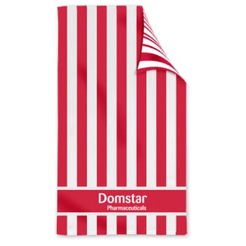 Double Sided Cabana Stripe Beach Towel