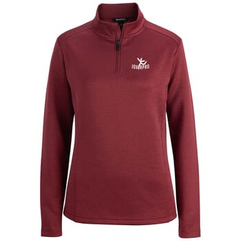 Ladies' Point Grey Double Knit Quarter Zip