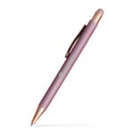 Fleetwood Stylus Satin Soft Touch Gel Click Pen (Recycled Aluminum)