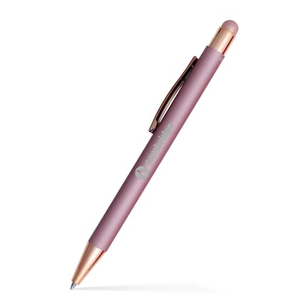 Fleetwood Stylus Satin Soft Touch Gel Click Pen