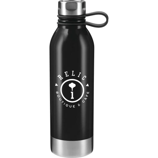 25 oz Perth Single-Walled Stainless Steel Sports Water Bottle