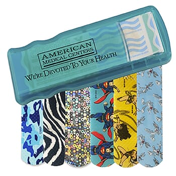 Bandage Dispenser W/ Pattern Bandages