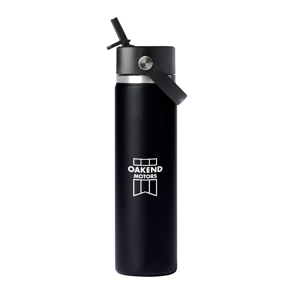 24 oz Hydro Flask® Wide Mouth 24oz Bottle with Flex Straw Cap