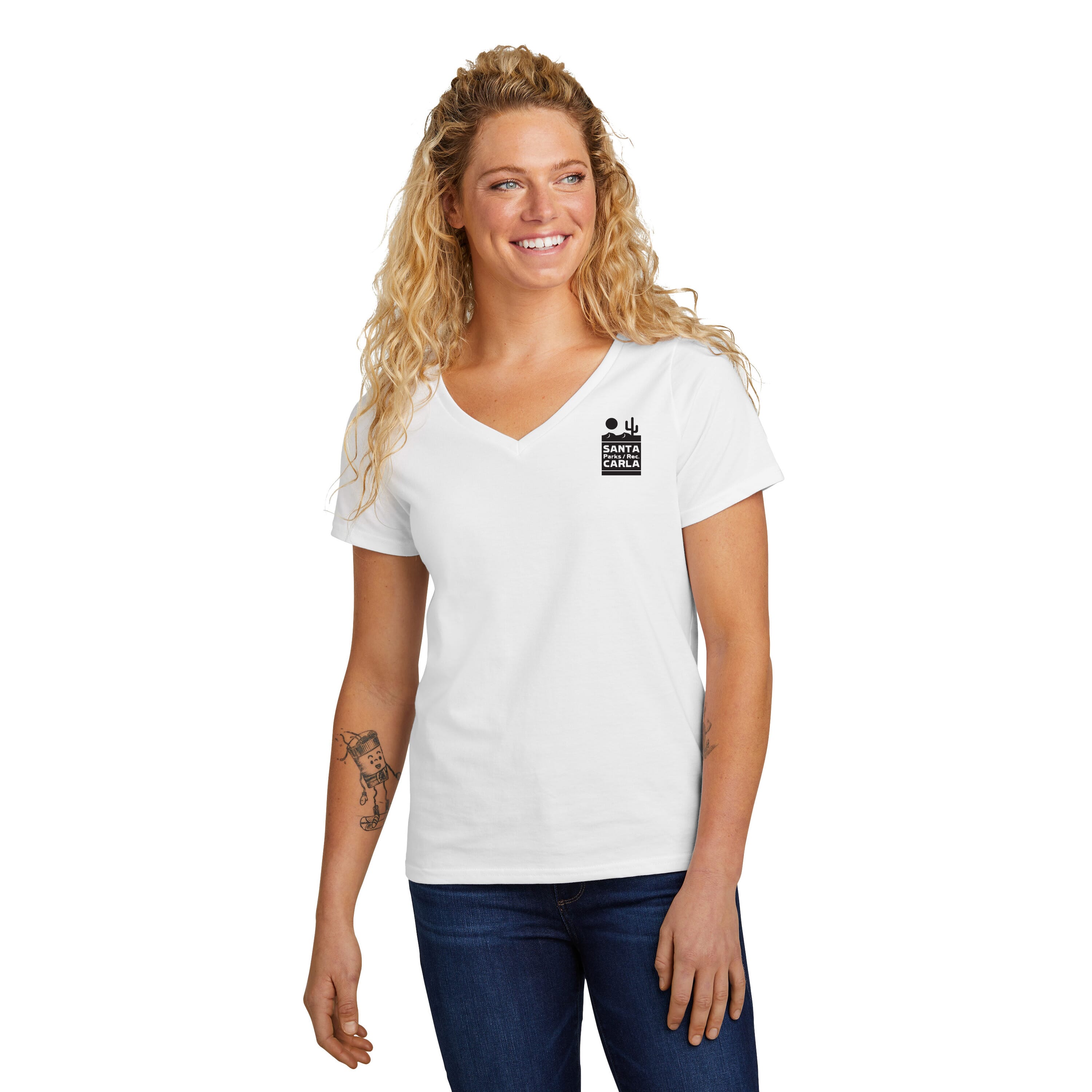 Women’s Volunteer Knitwear™ Daily V-Neck Tee