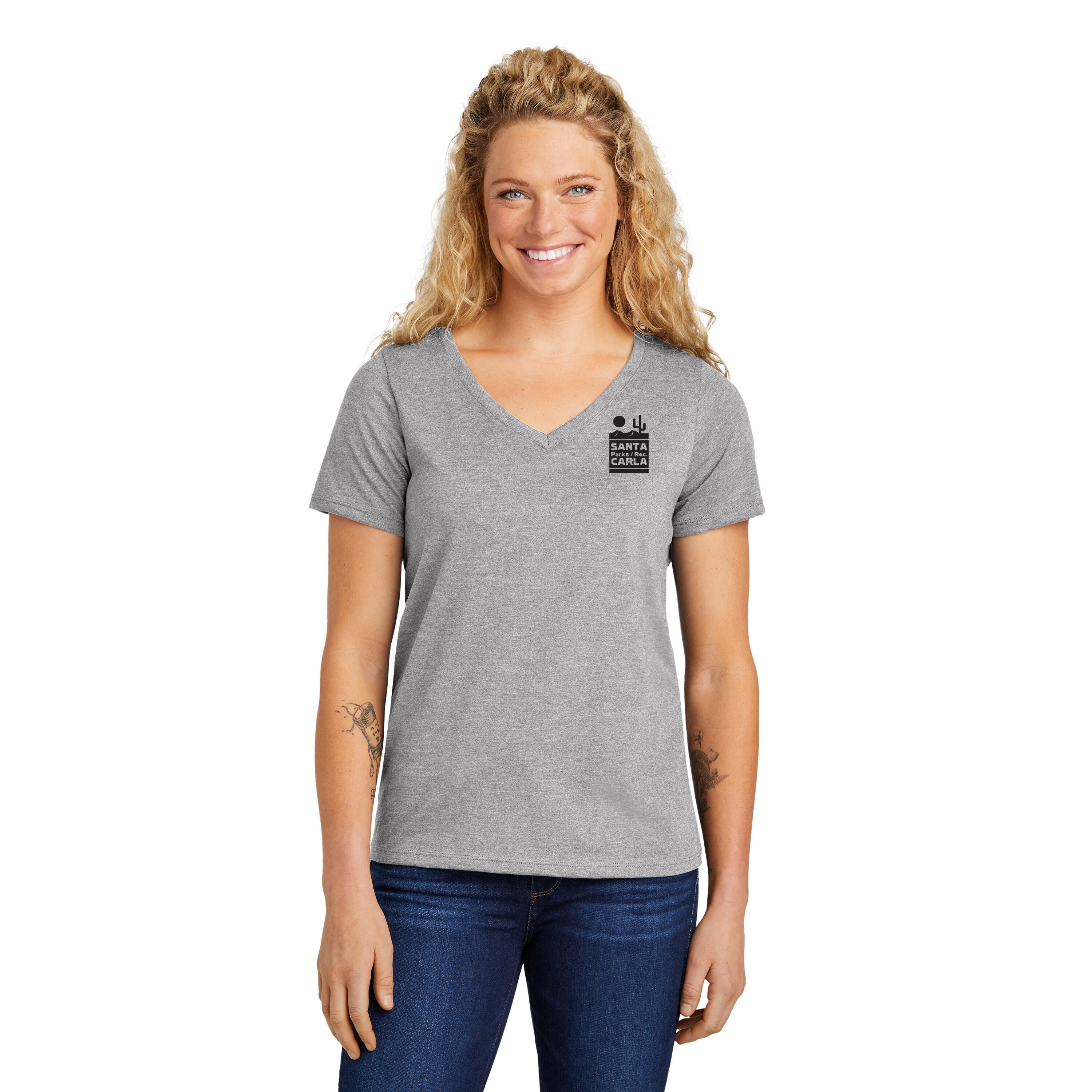 Women’s Volunteer Knitwear™ Daily V-Neck Tee