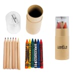 12 Piece Crayon And Pencil Set