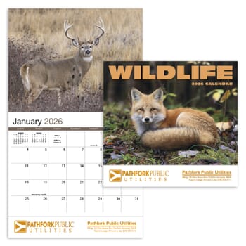2026 HotLine® Products Wildlife Appointment Calendar - Stapled