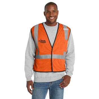 CornerStone® ANSI 107 Class 2 Economy Mesh One-Pocket Vest