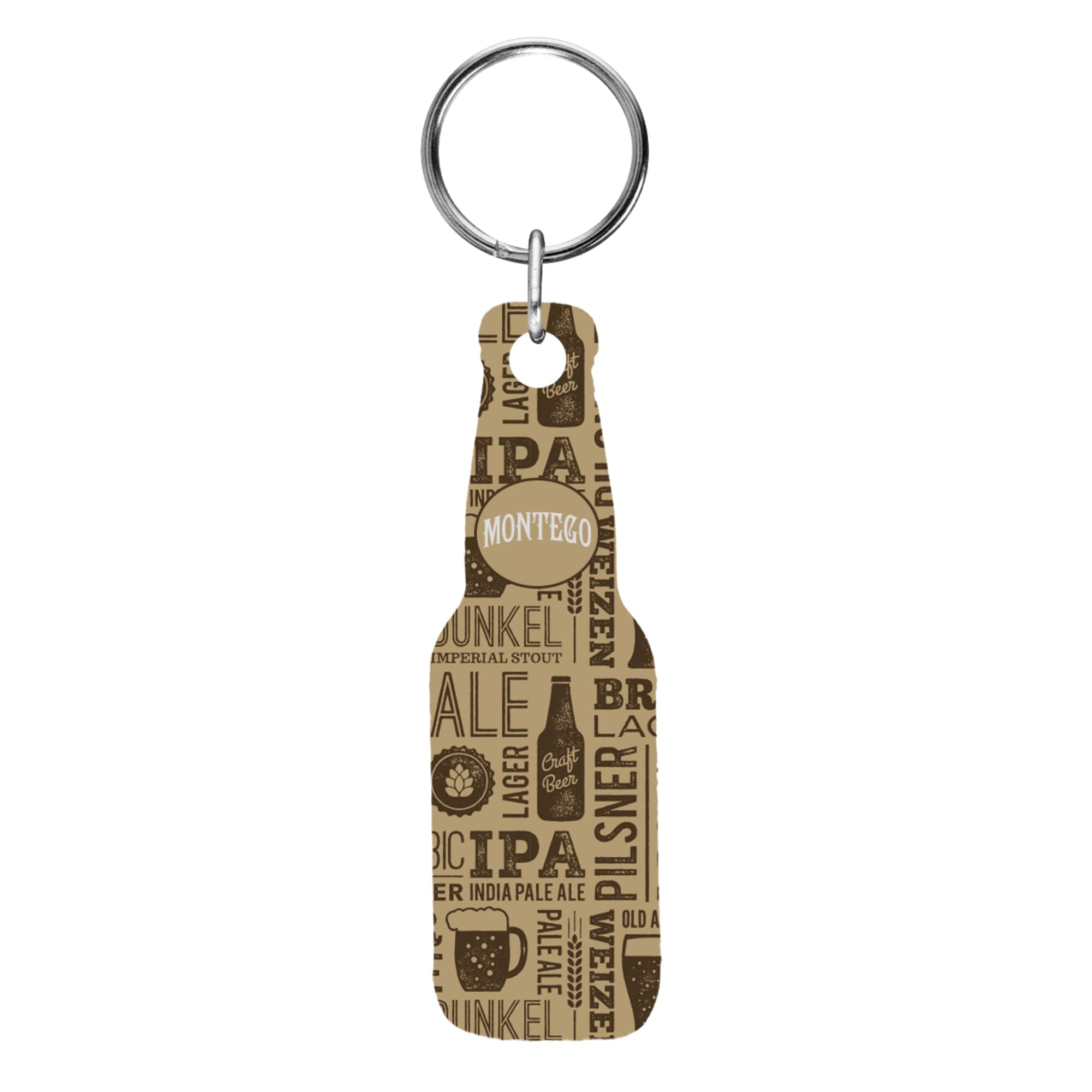 Acrylic Key Tag - Custom Shape 3in