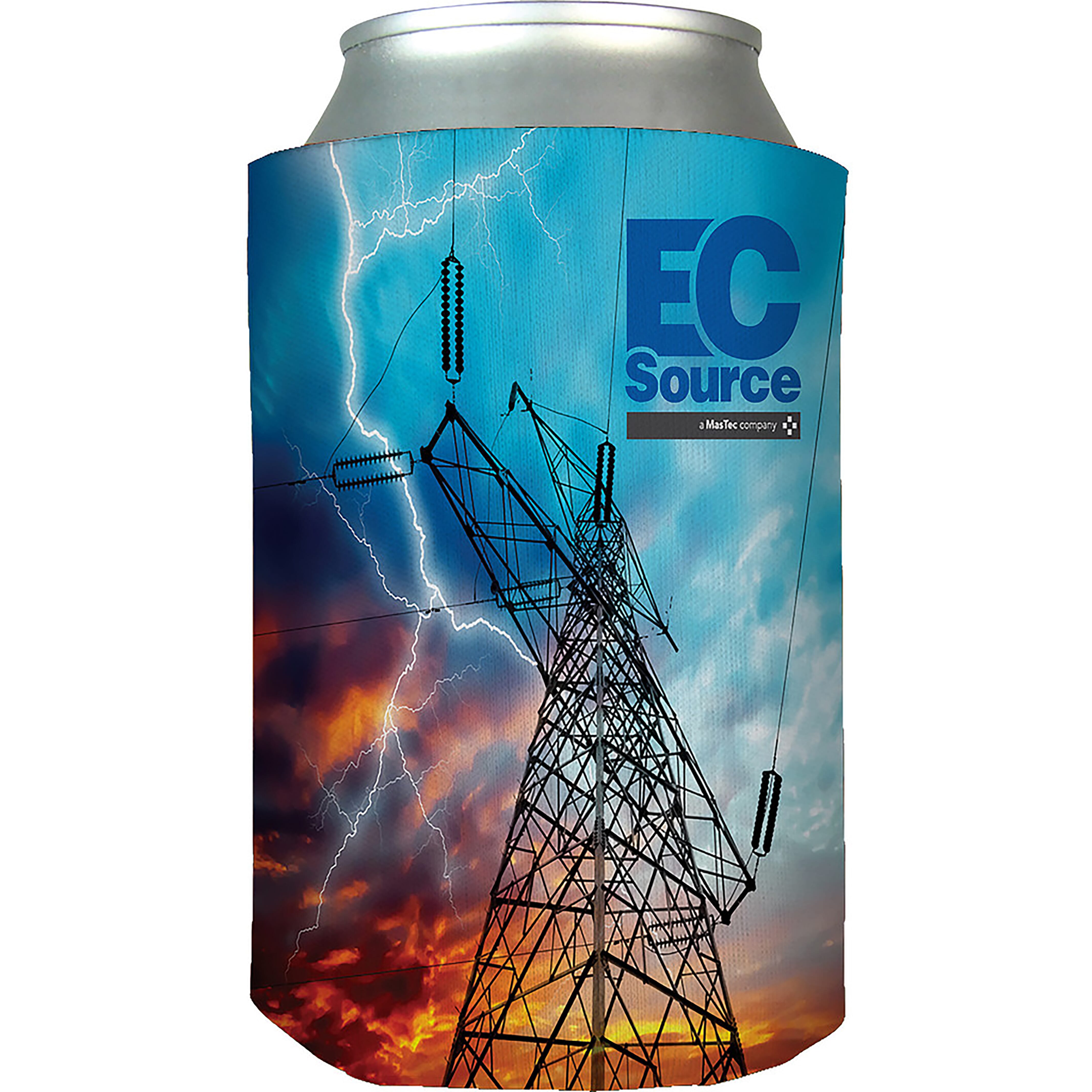 American Made Full Color Can Cooler