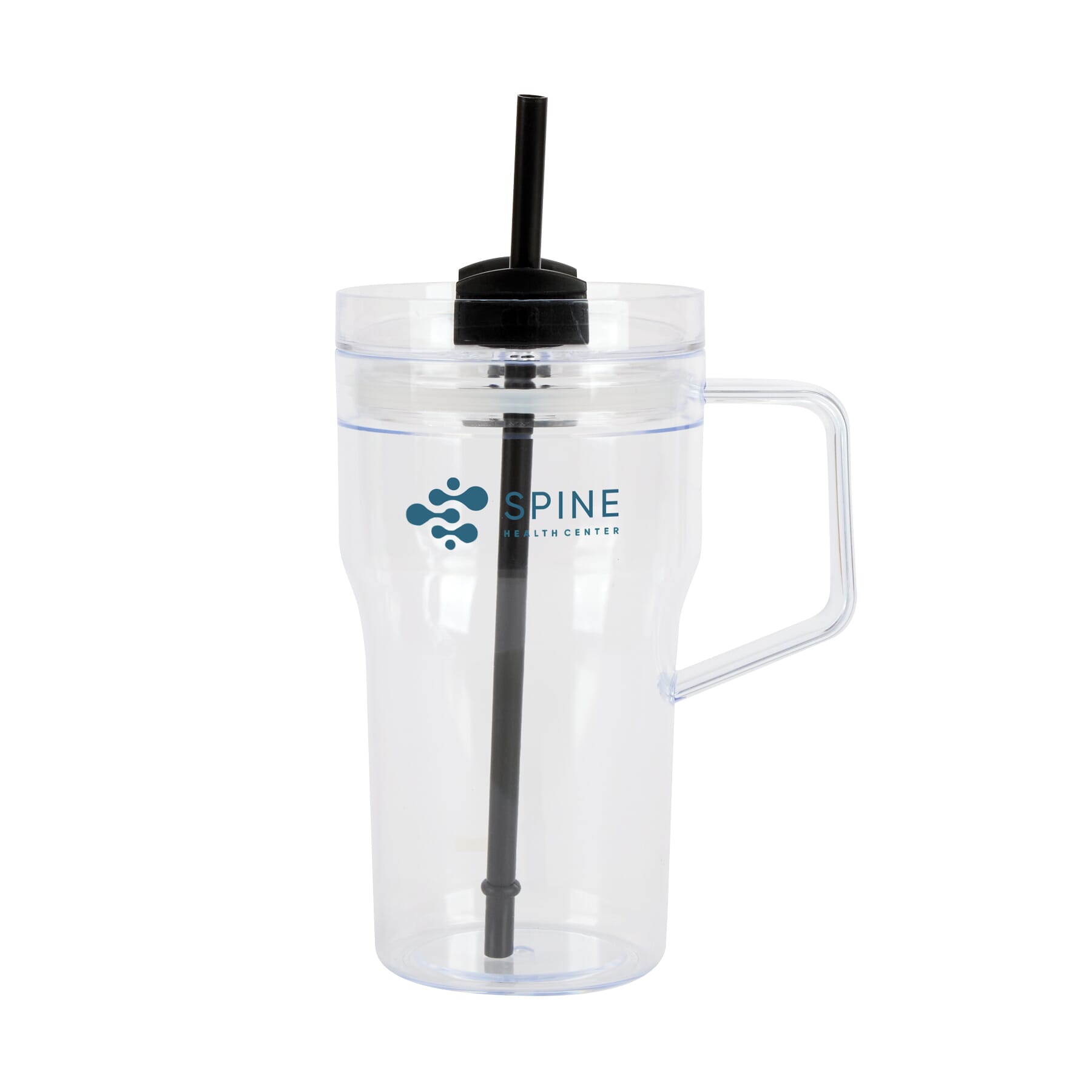 Elliott 20 oz Clear Travel Mug