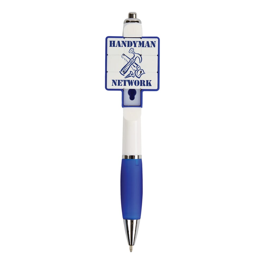 Puzzle Plunge-Action Ballpoint Pen