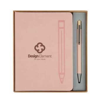 Manhattan II Gift Set w/Magnetic Journal &amp; Recycled Pen