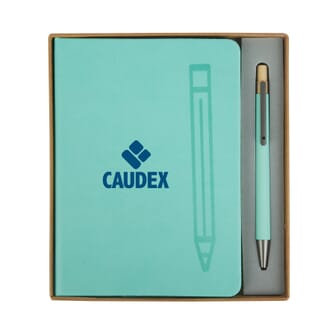Manhattan II Gift Set w/Magnetic Journal & Recycled Pen