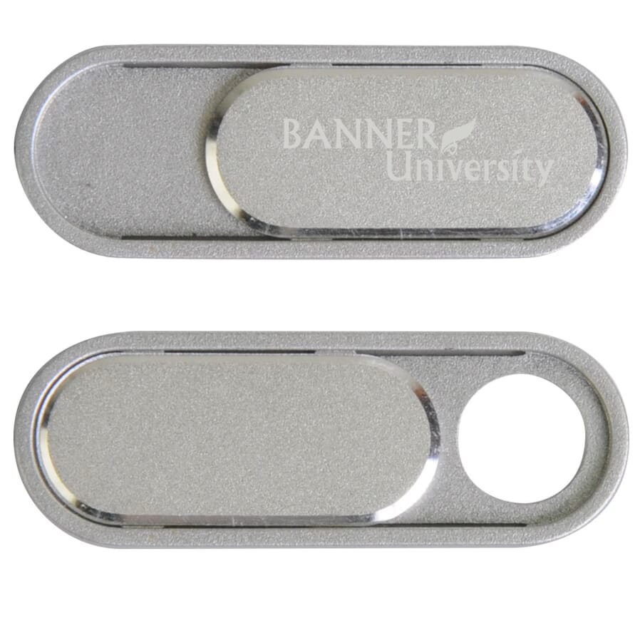 laser engraved metal webcam cover