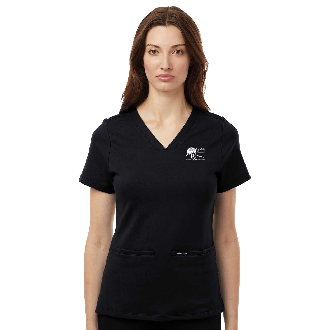 Women's Jaanuu Cesi Ultrasoft Scrub V-Neck Top