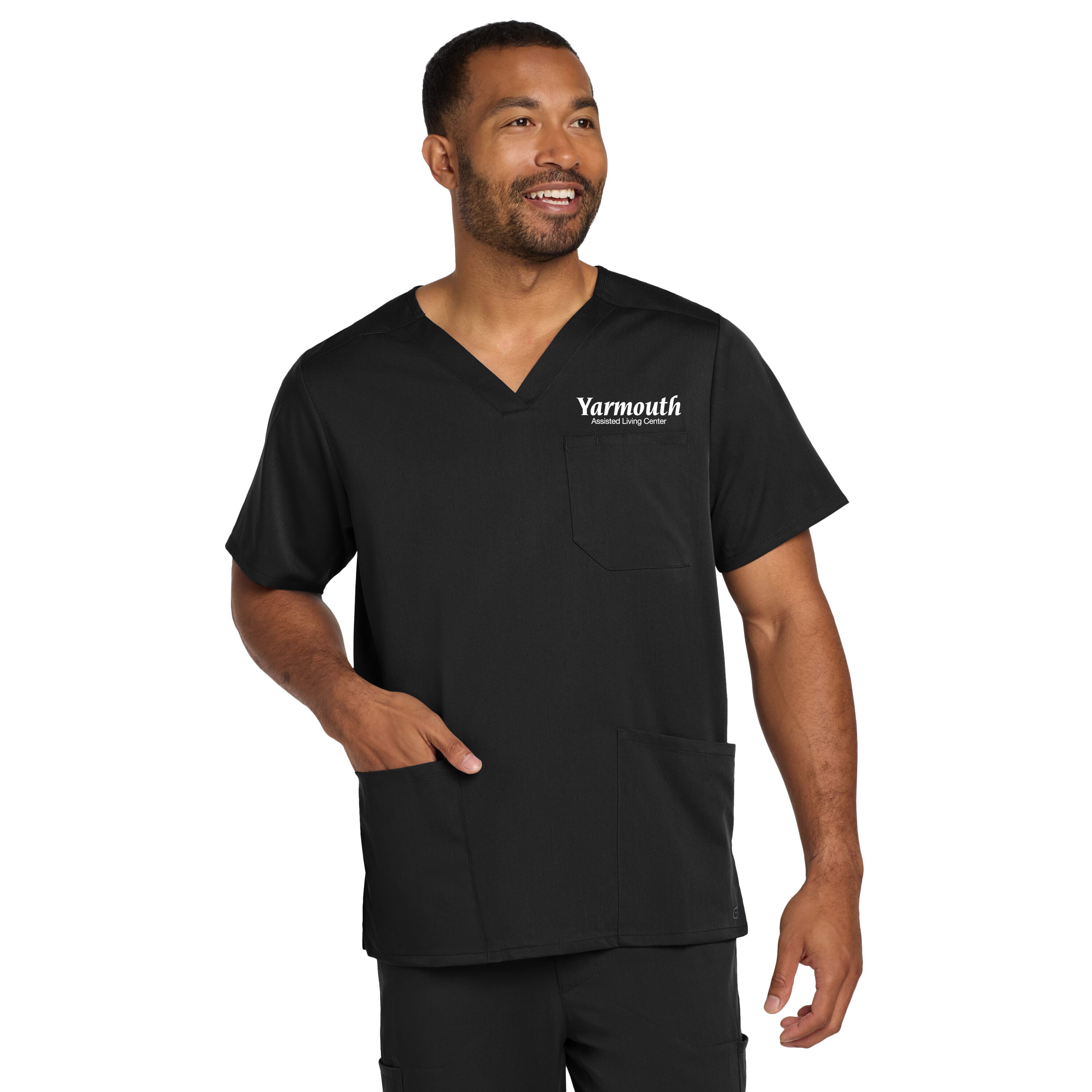 Men's Wink® Premiere Flex™ V-Neck Top