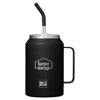 32 oz Dri Duck Maverick Insulated Stainless Steel Mug With Straw