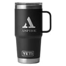 Personalized Tumblers with Handles Customized with Logo in Bulk