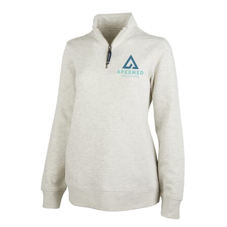 Charles River Crosswind $35 Quarter Zip Sweatshirt - Women's