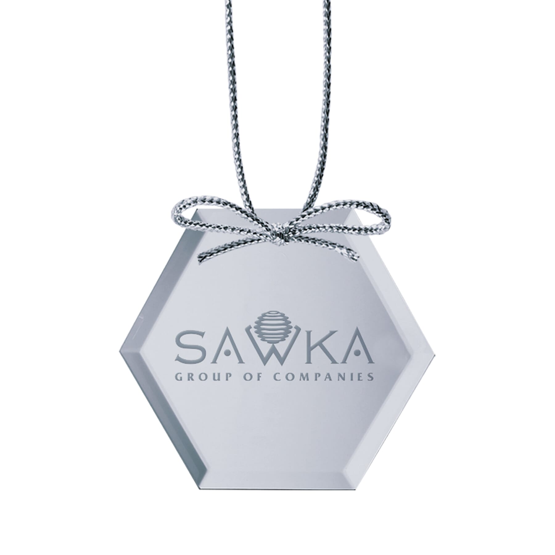 Mirror Ornament - Hexagon