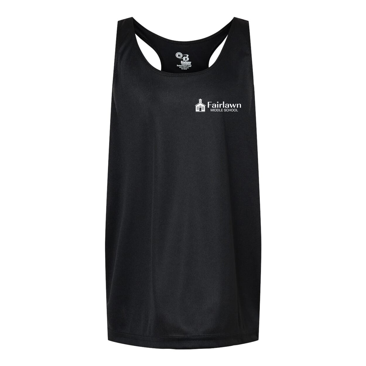 Girls' Badger B-Core Racerback Tank Top