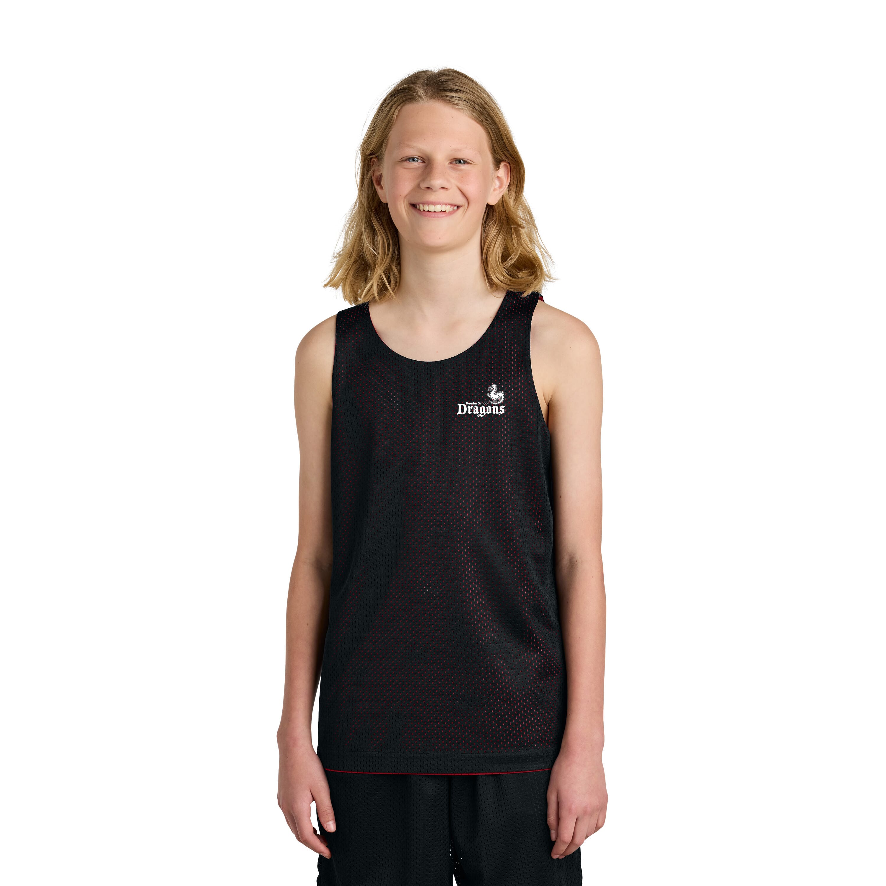 Youth Sport-Tek® PosiCharge® Reversible Mesh Tank
