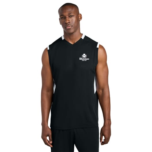 Men's Sport-Tek® Club Sleeveless V-Neck