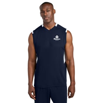 Men's Sport-Tek® Club Sleeveless V-Neck