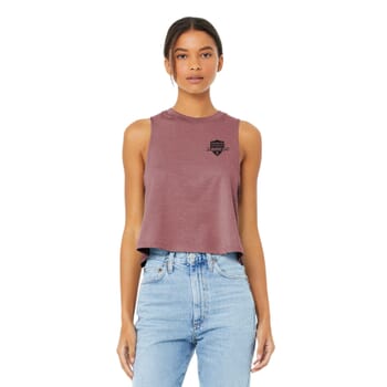 Women’s Bella + Canvas® Racerback Cropped Tank