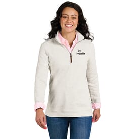 Charles River Hudson Quarter Zip Pullover - Women's