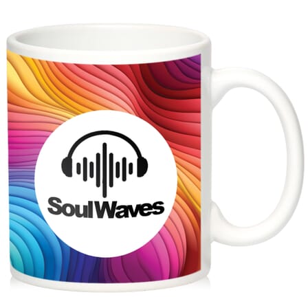 11 oz Full Color Glossy Photo Mug