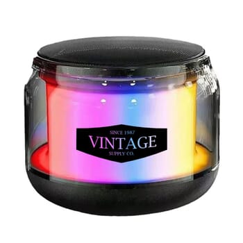 Portable Bluetooth Speaker with Colorful Lights