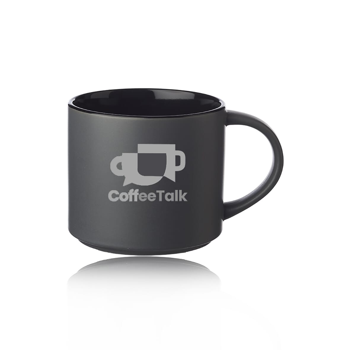 16 oz Matte Stackable Ceramic Mug
