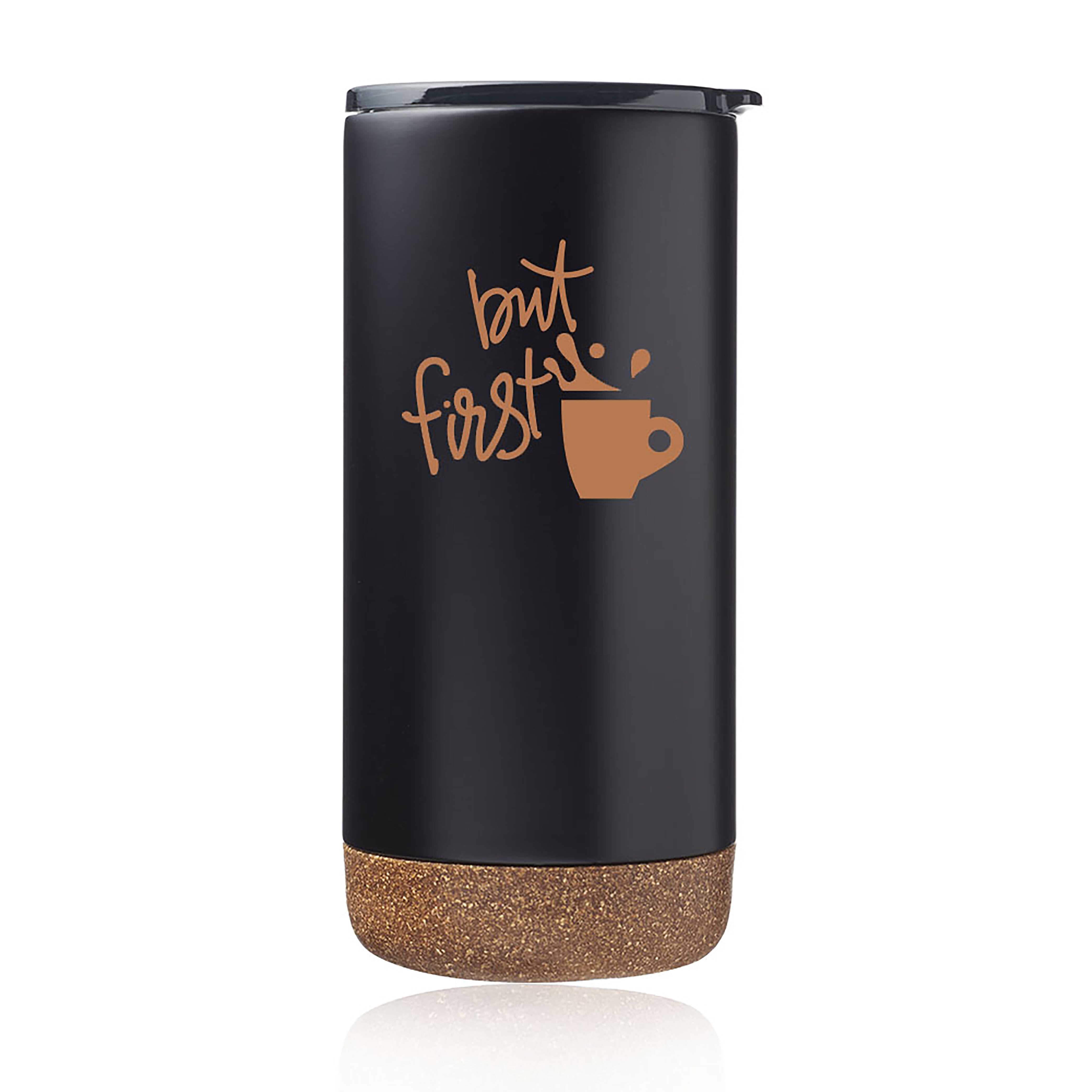 16 oz Cork Bottom Travel Tumbler