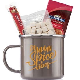18 oz Camp Mug & Hot Cocoa Gift Set