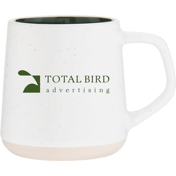 12 oz Woden Ceramic Mug