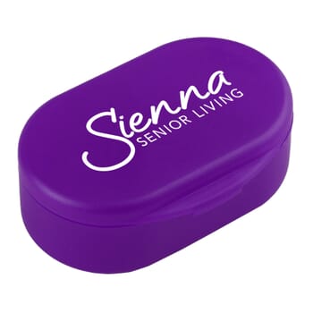 Dual Compartment Pill Box