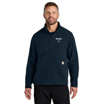 Men's Carhartt® Textured Full-Zip Fleece Jacket