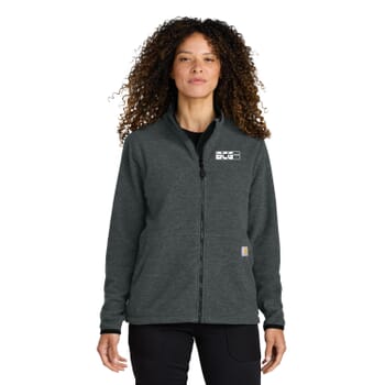Women’s Carhartt® Textured Full-Zip Fleece Jacket
