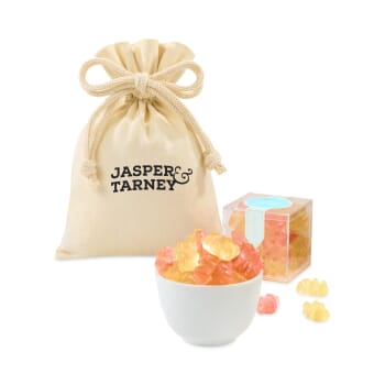 Sugarfina Champagne Bears Candy Cube Gift Bag