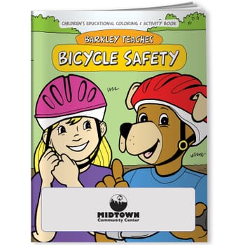 Coloring Book - Barkley Teaches Bicycle Safety