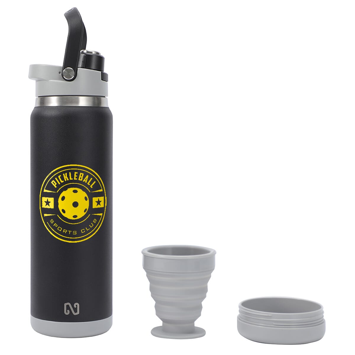 28 oz NAYAD® Crusade Stainless Steel Double-Wall Bottle with Hidden Cup