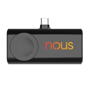 5,000 mAh Dual Plug Power Bank with Watch Charger