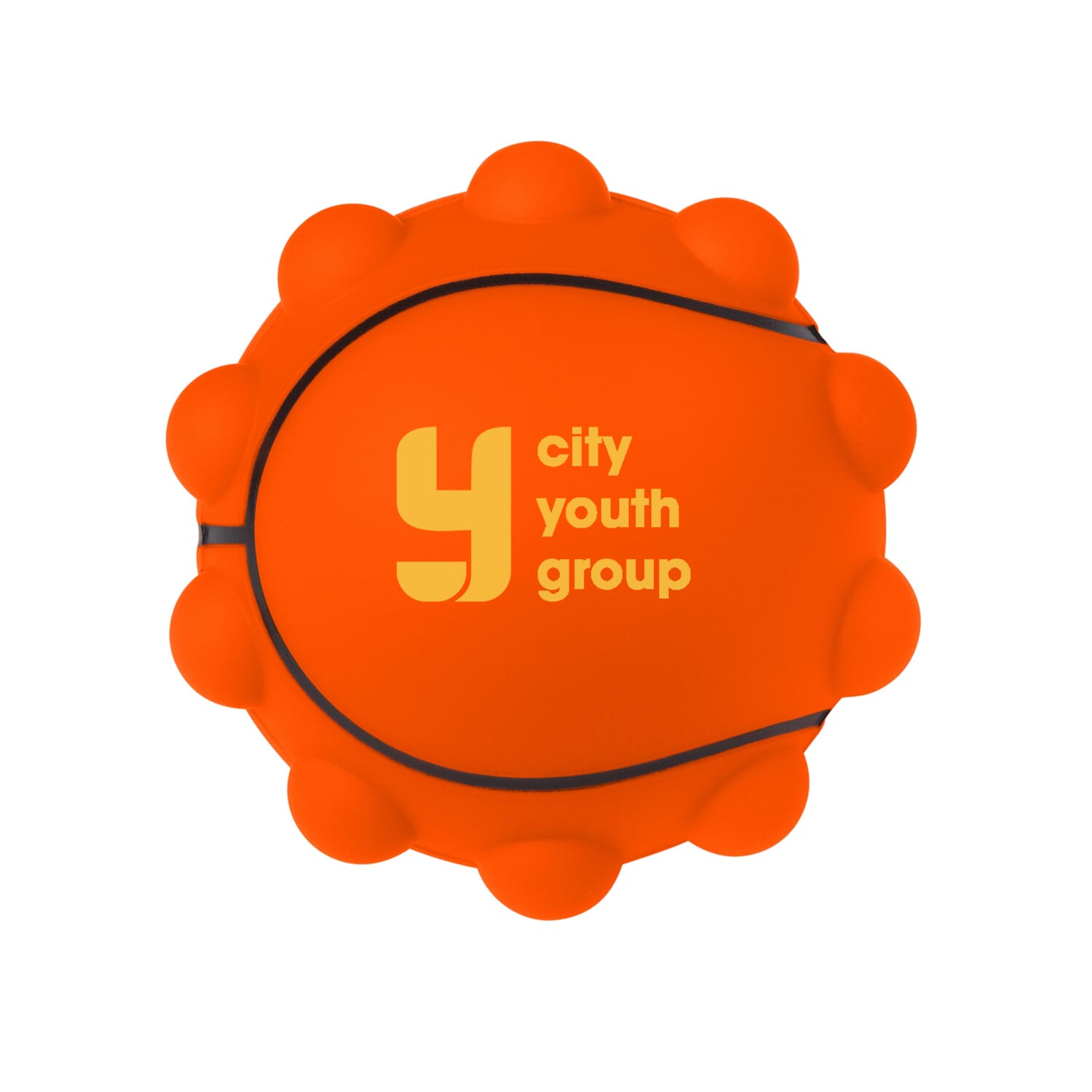 Basketball Shape Push Pop Fidget Sensory Toy