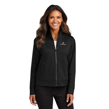 Women's Port Authority® C-FREE® Double Knit Full-Zip