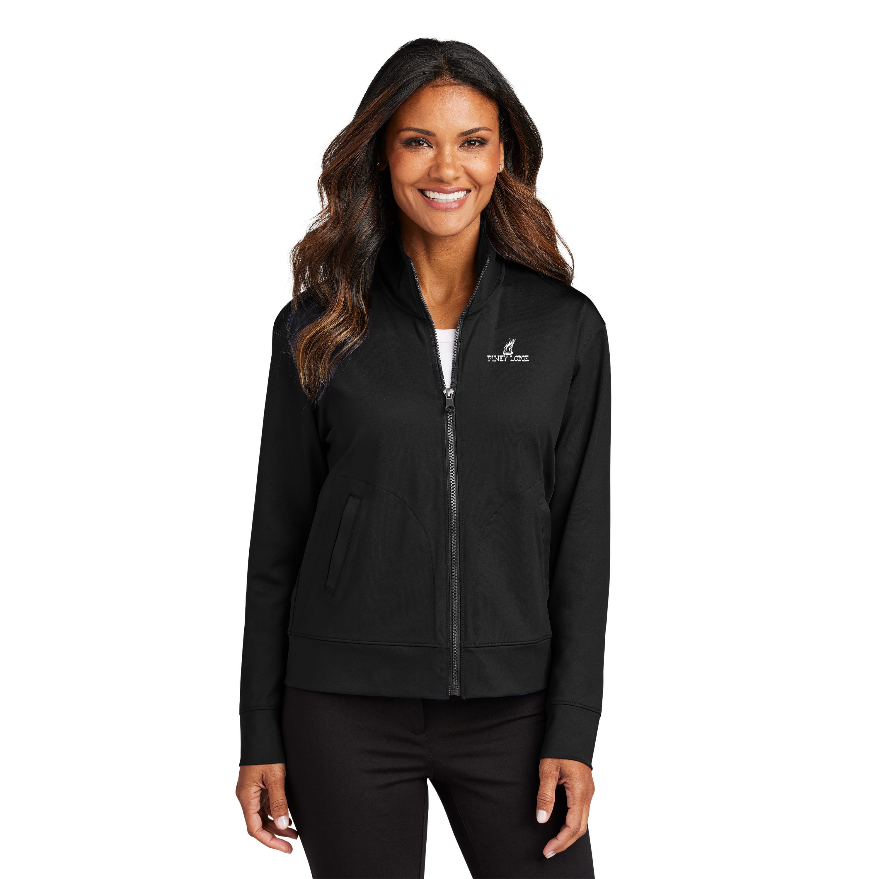 Women's Port Authority® C-FREE® Double Knit Full-Zip