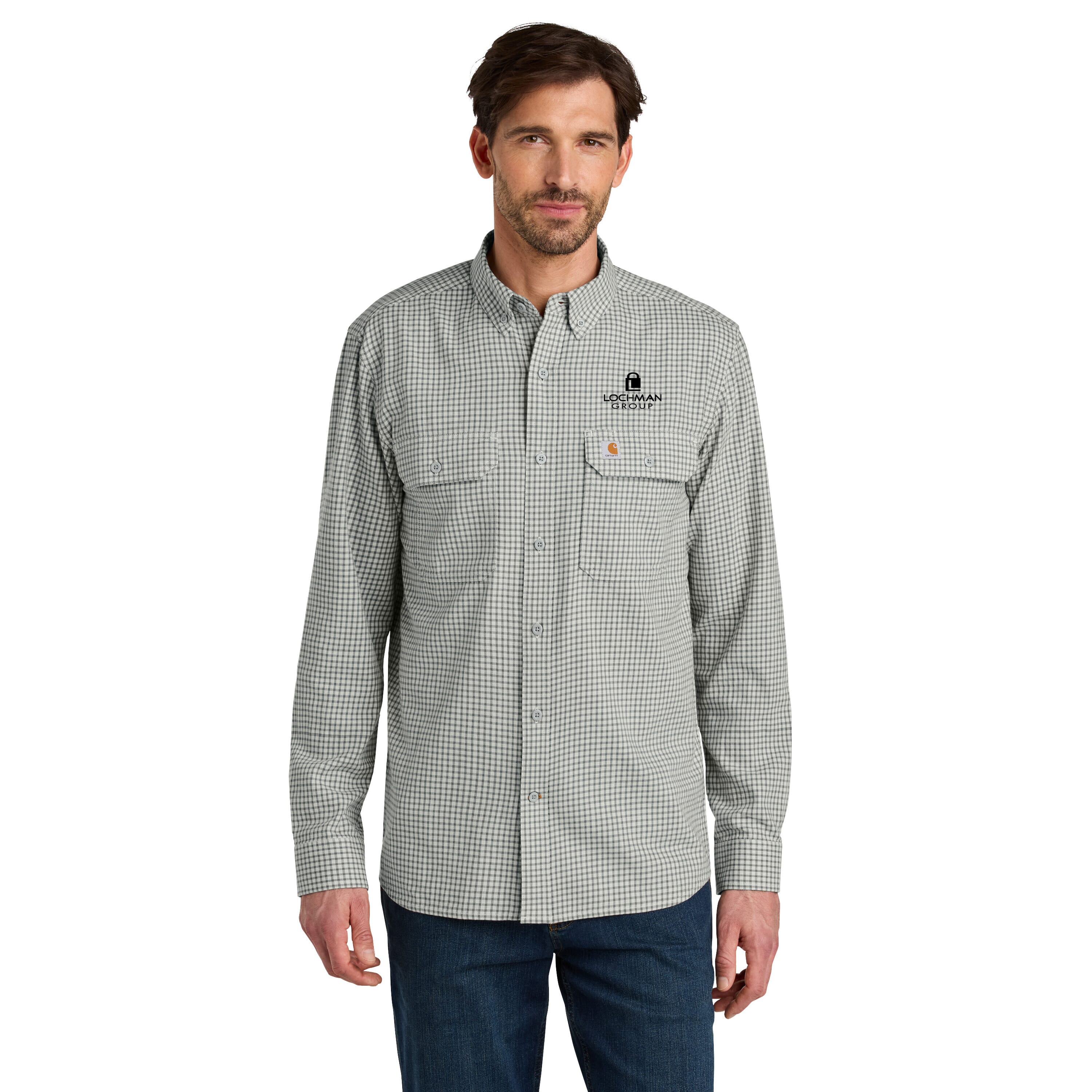 Carhartt® Rugged Flex® Plaid Long Sleeve Shirt