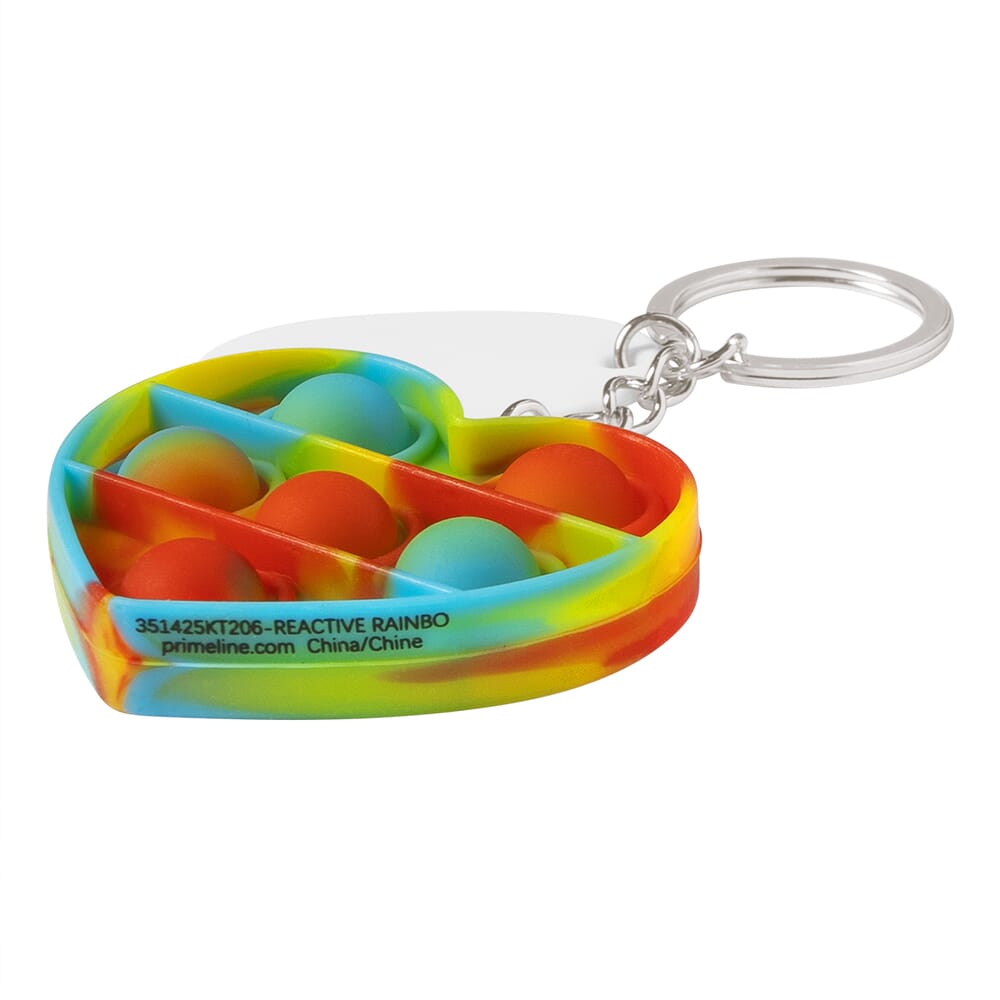 Fidget Keychain Customisation Fidget Sensory Keychain - Custom Promotional Giveaway Swag Item | Crestline